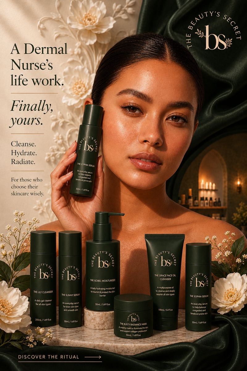 The Beauty's Secret — premium skincare brand campaign by Playfy