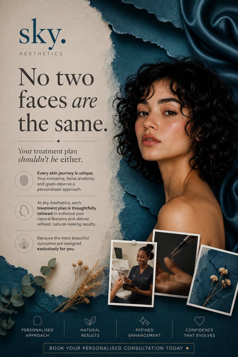 Sky Aesthetics — personalised consultation post